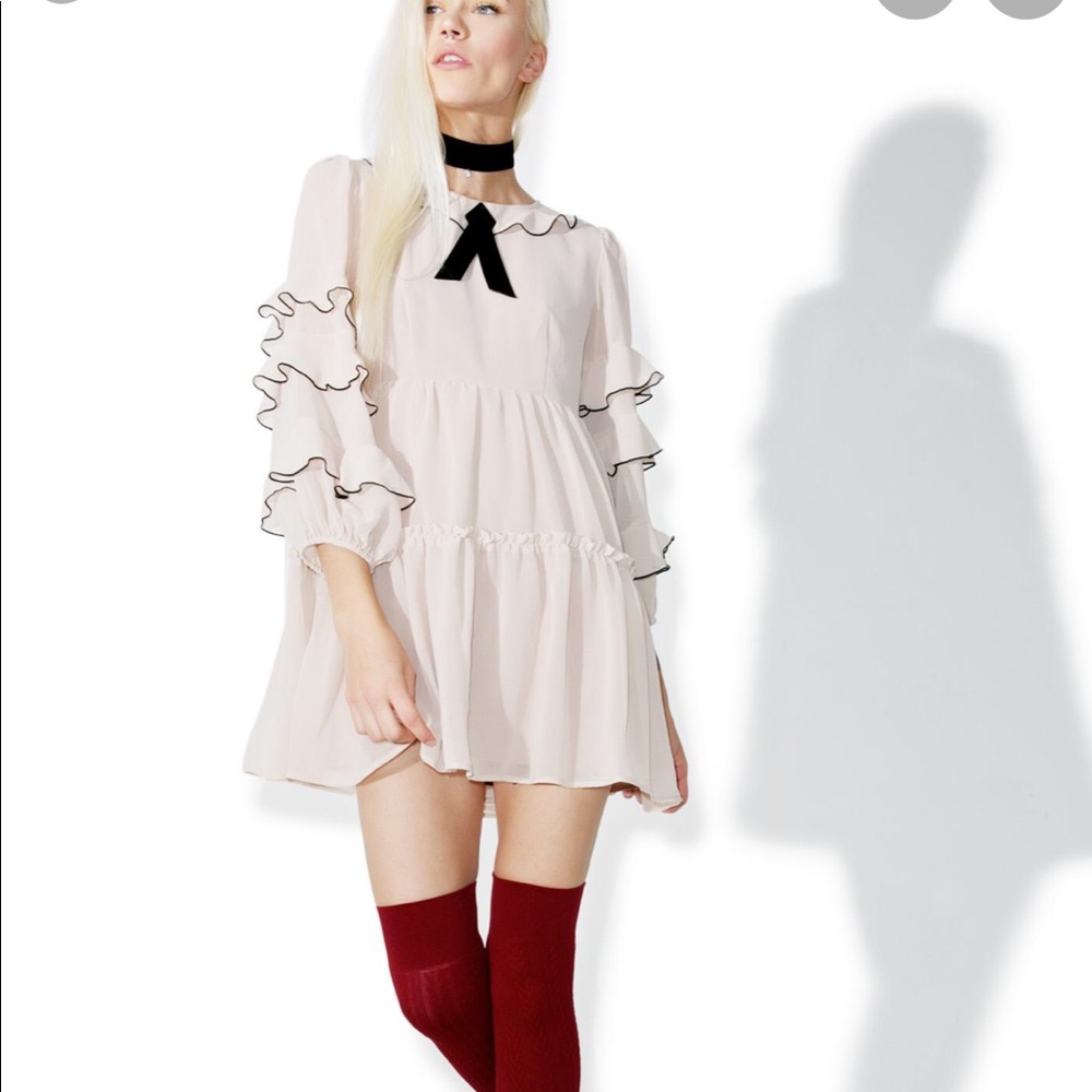 For love & lemons soufflé dress